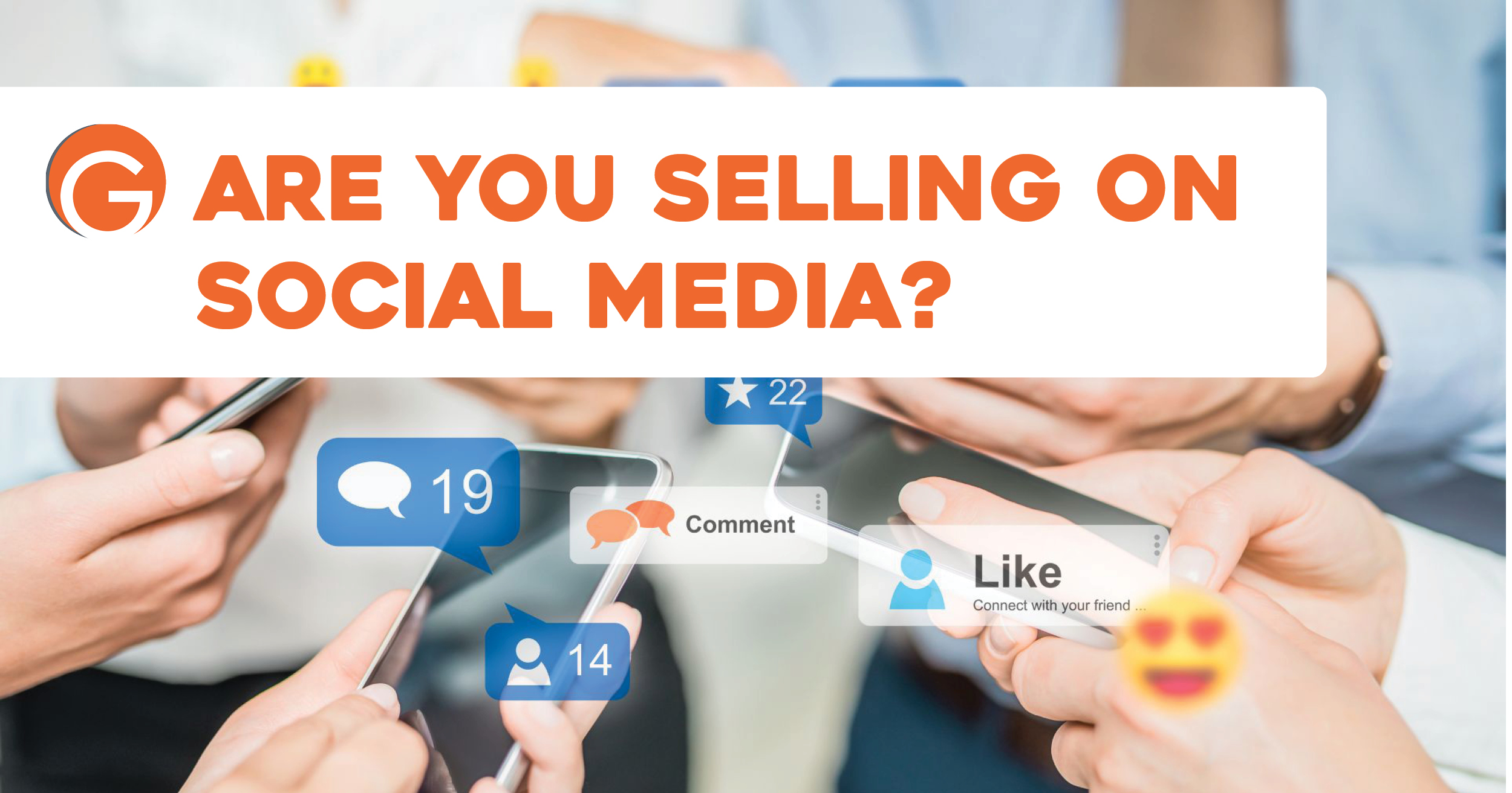 Are you selling on social media?