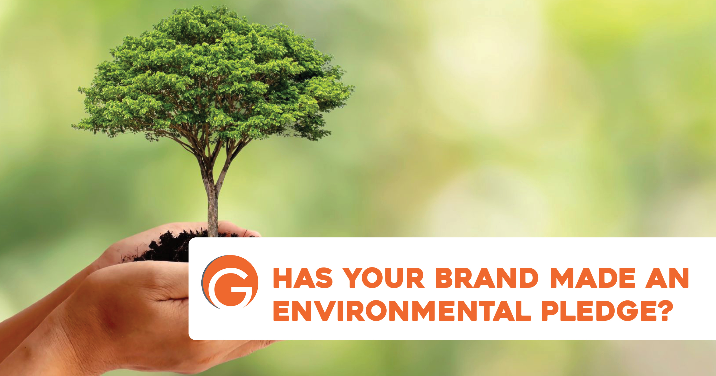 Has your brand made an environmental pledge?