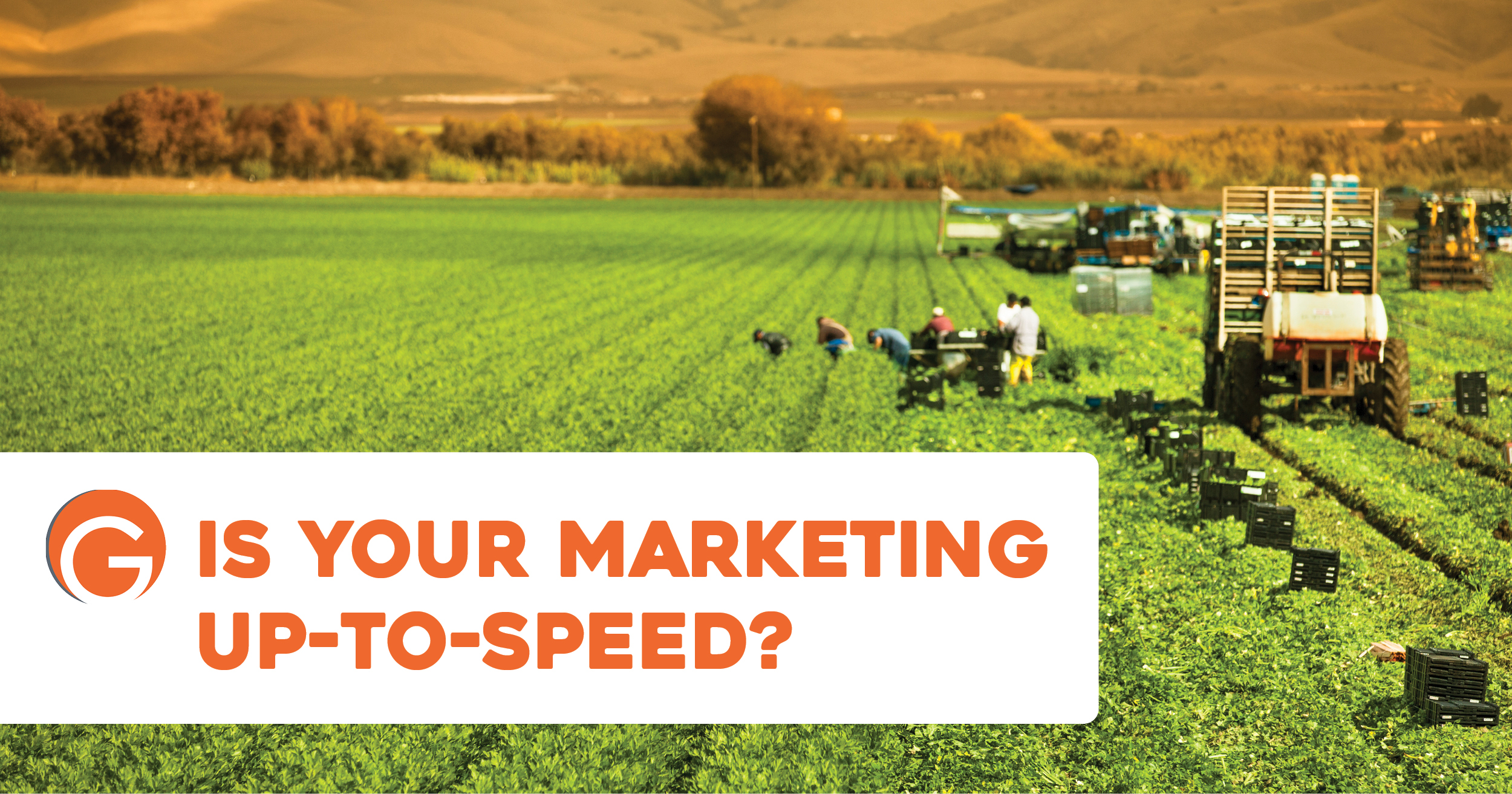 Is your marketing up-to-speed?