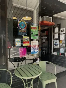 Preservation Coffee & Tea on a cool spring day in Modesto, California