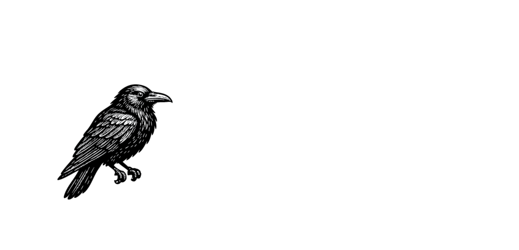 Diven Meadery white logo.